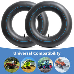 PaoWin tube installed on a tractor front wheel delivering improved ride stability