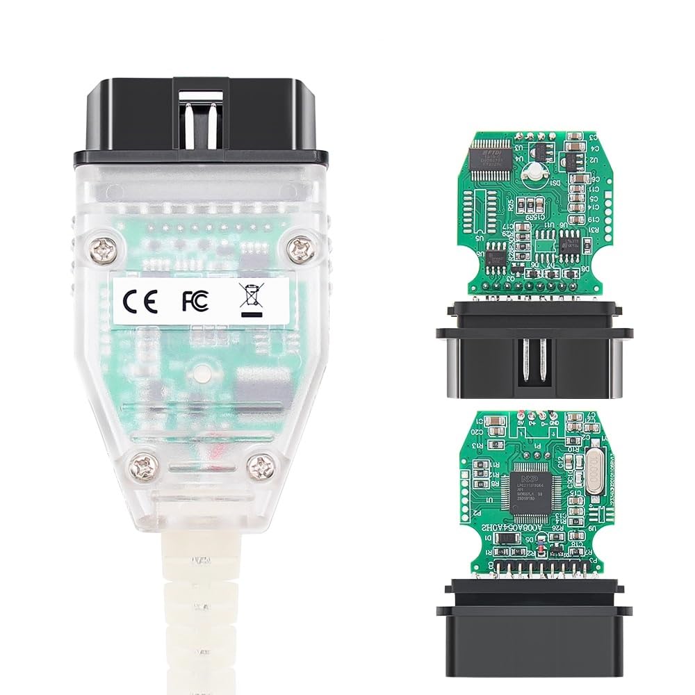 PARANNIC close-up of OBD-II connector showing durable pins and reliable connection