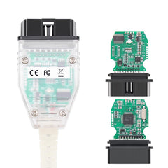PARANNIC close-up of OBD-II connector showing durable pins and reliable connection