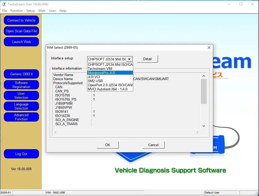 PARANNIC in-use inside a car with laptop for coding and live-data benefits