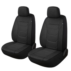 Pariiaotin front view seat covers showing clean fit and protection