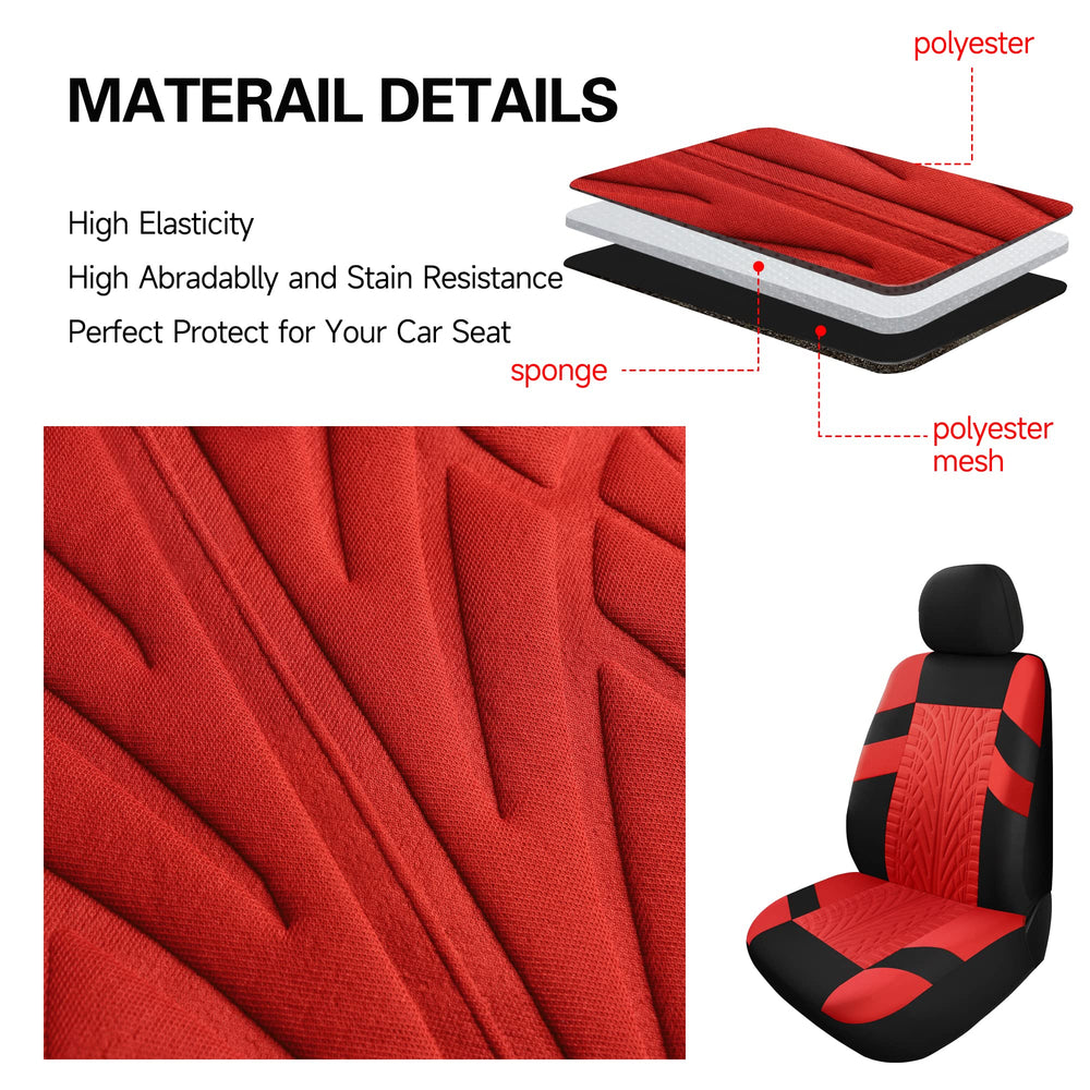 Pariitadin front seat in car lifestyle showing stylish black beige upgrade
