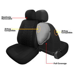 Pariitadin installed in sedan protecting and styling interior