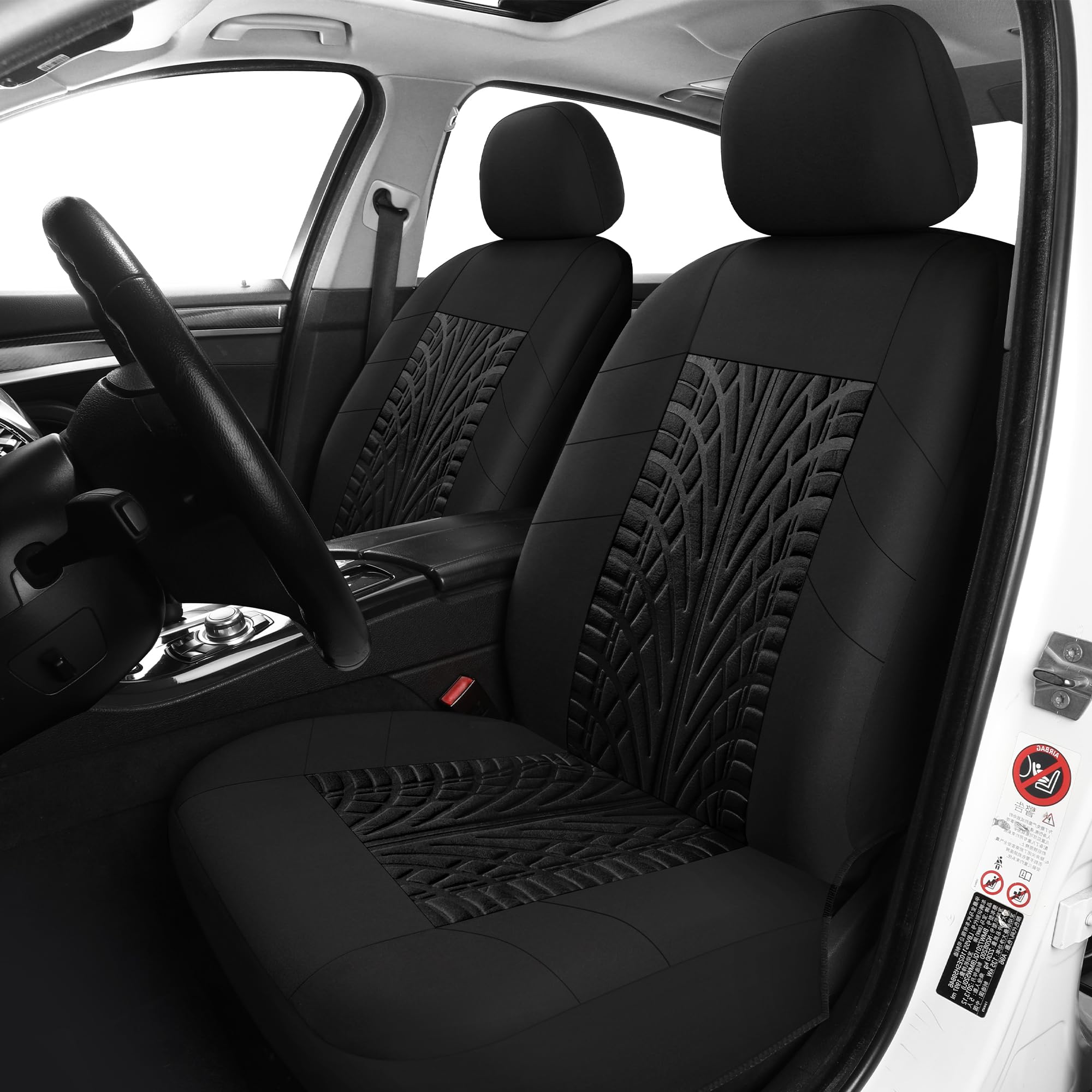 Pariitadin front view showing fit and protects seats