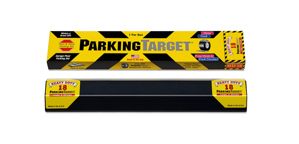 PARKING TARGET close-up texture highlighting durable material and longevity