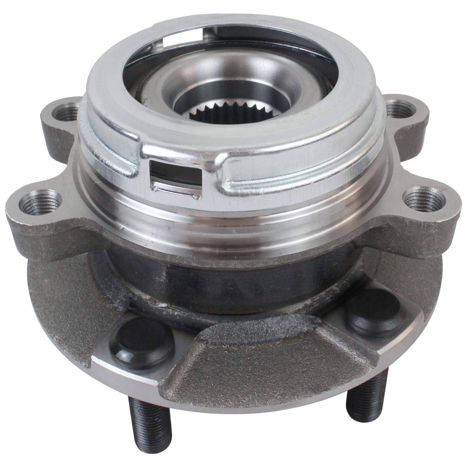 PAROD front hub assembly front view showing mounting points and robust construction for reliable fit