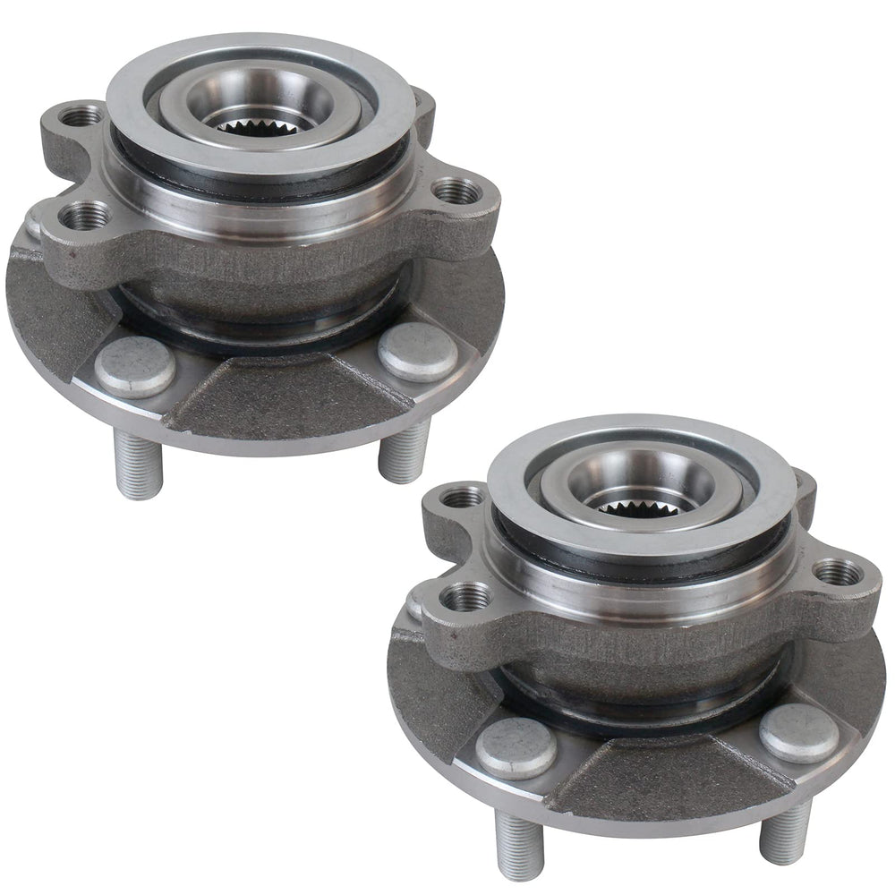 PAROD front hub assembly front view showing fit and durability