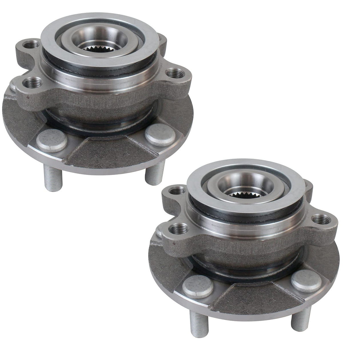 PAROD front hub assembly front view showing fit and durability