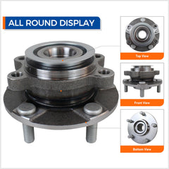 PAROD hub close-up of bearing surface for long-lasting rotation