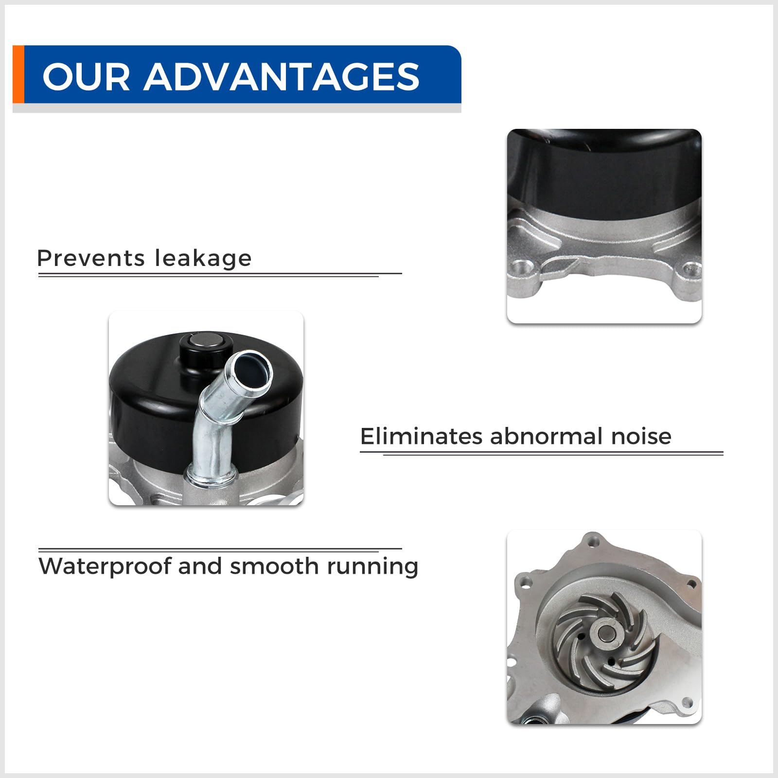 PAROD AW6169 pump label with part number for easy identification and fit confirmation