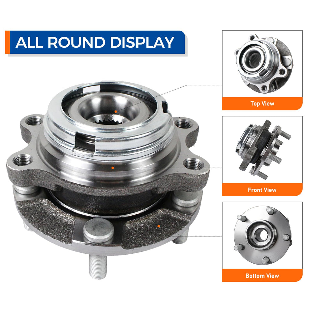PAROD close-up of hub face highlighting machining quality and fitment benefit