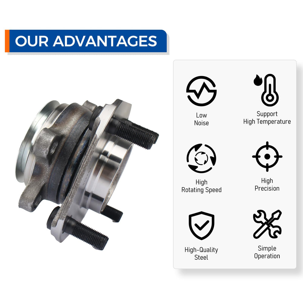 PAROD hub installed on Sentra wheel hub showing restored fit and function