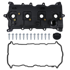 PAROD valve cover front view showing mounting flanges and ports for correct fit
