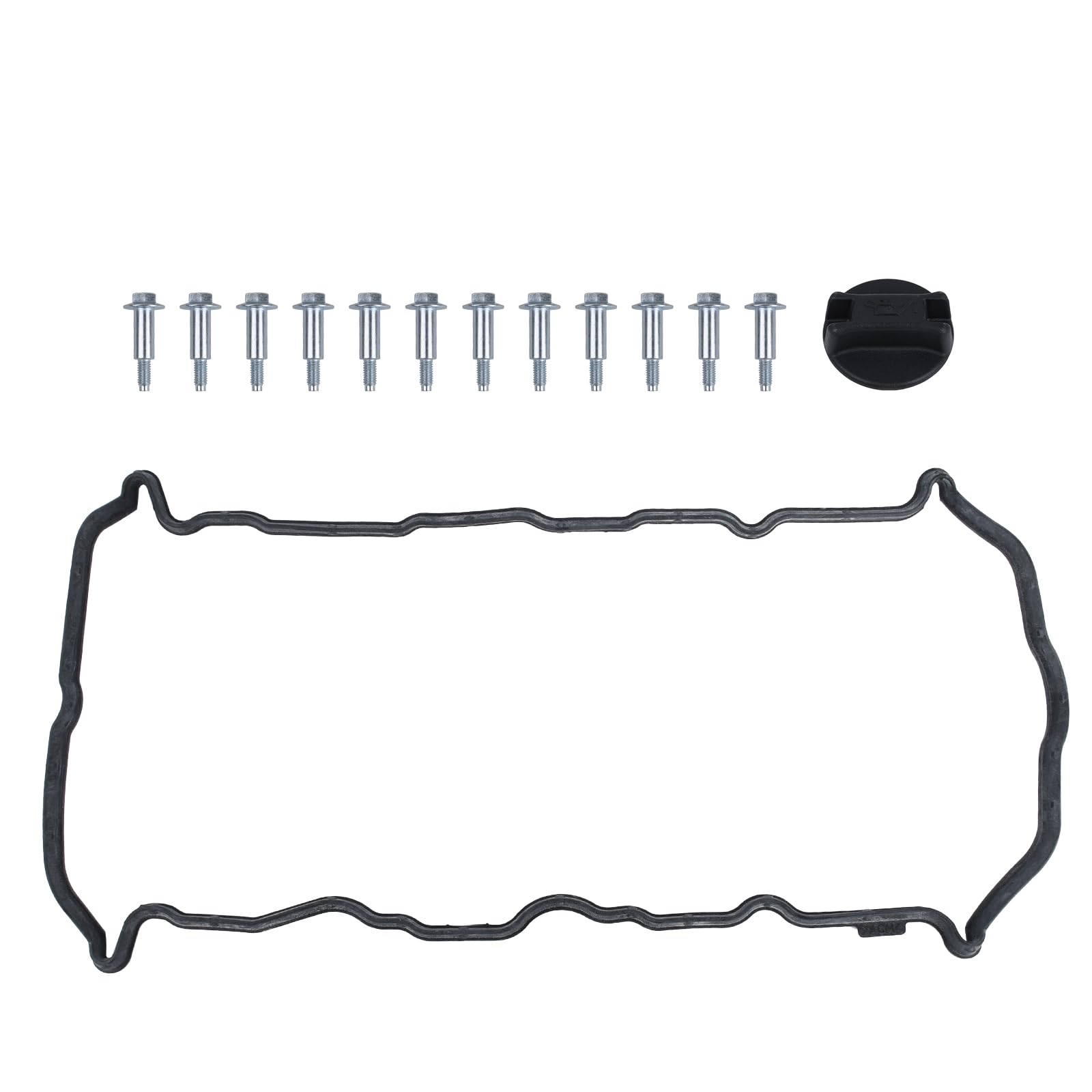 PAROD valve cover in garage setting showing ready-to-install aftermarket part