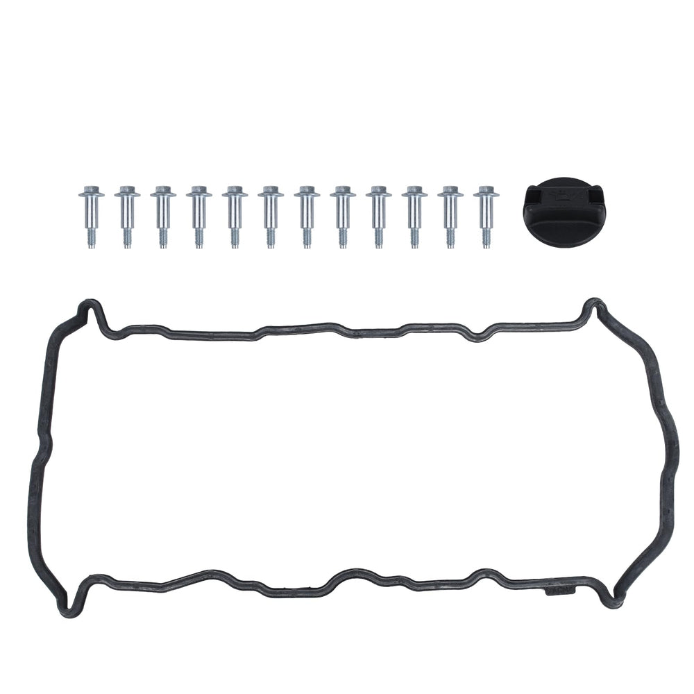 PAROD valve cover in garage setting showing ready-to-install aftermarket part