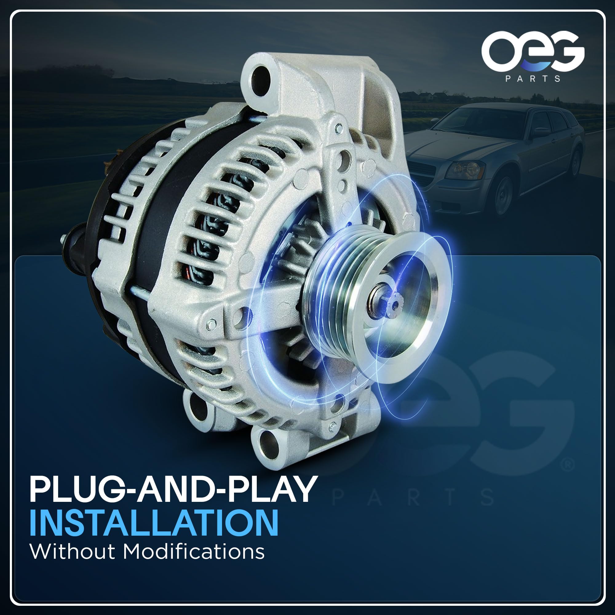 Parts Player alternator boxed package ready to ship protecting the unit