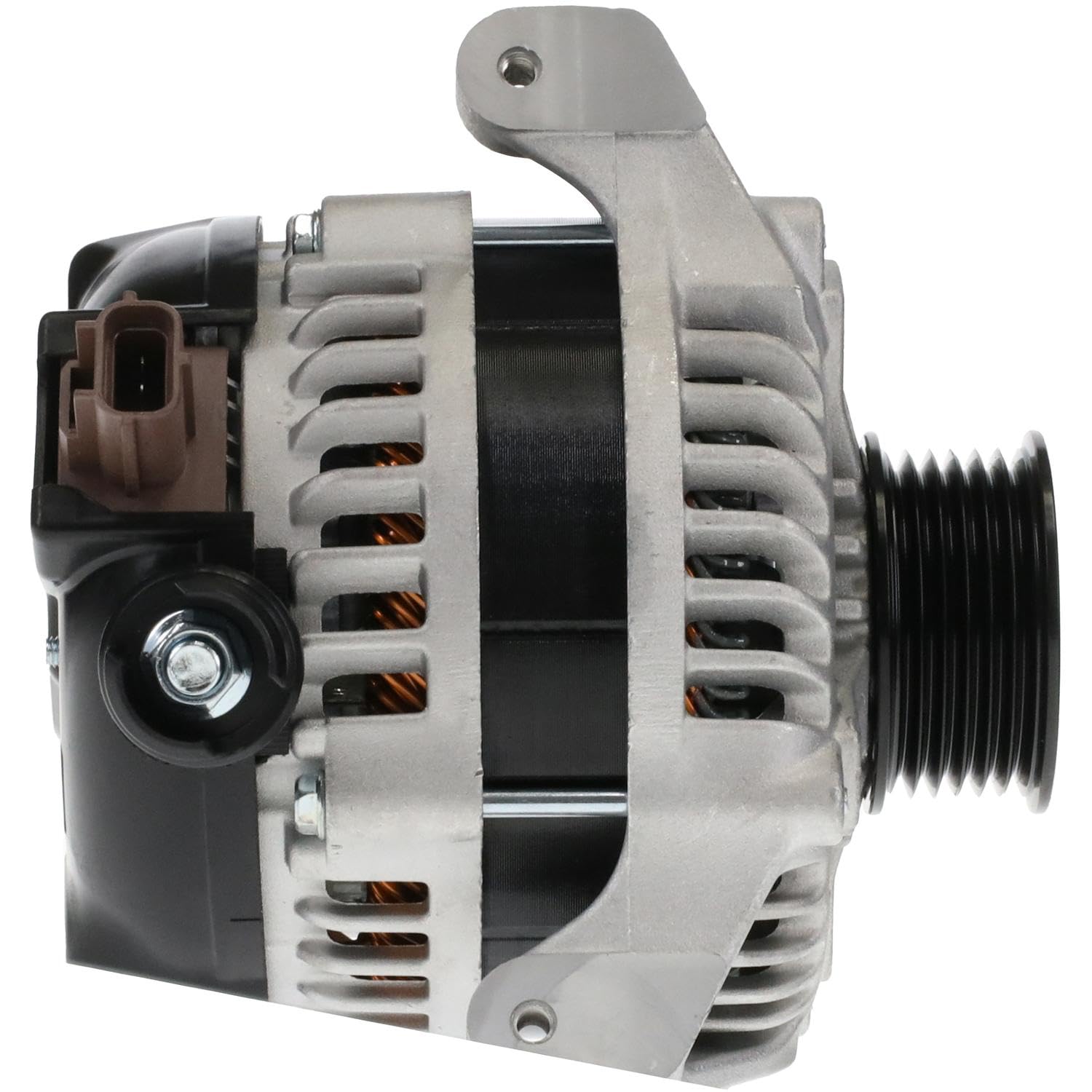 Parts Player alternator side profile highlighting compact design and compatibility