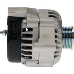 Parts Player alternator side profile highlighting mounting geometry benefit