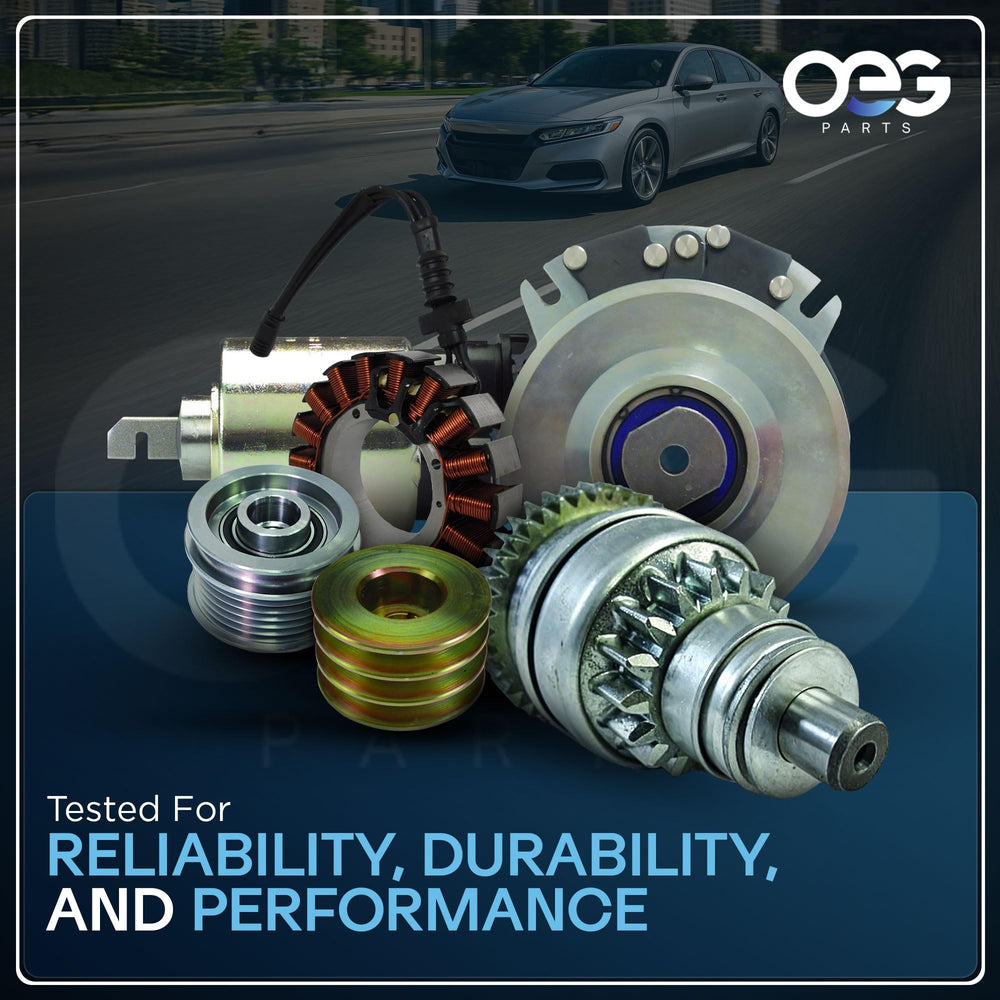 Parts Player OEG solenoid label and specs plate confirming compatibility and specs