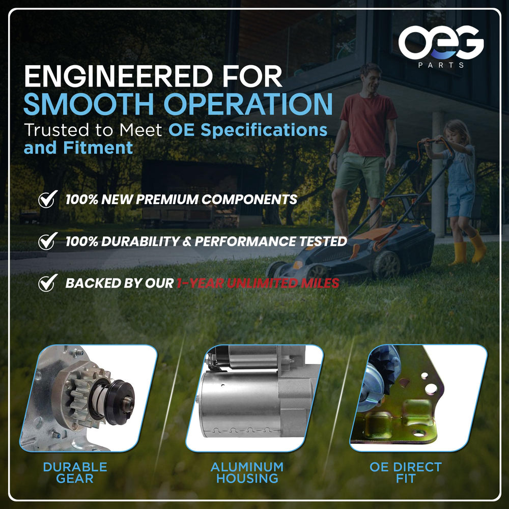 Parts Player OEG starter boxed new showing ready-to-install condition and protection