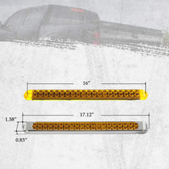Partsam mounted on a trailer demonstrating low-profile fit and clear signaling