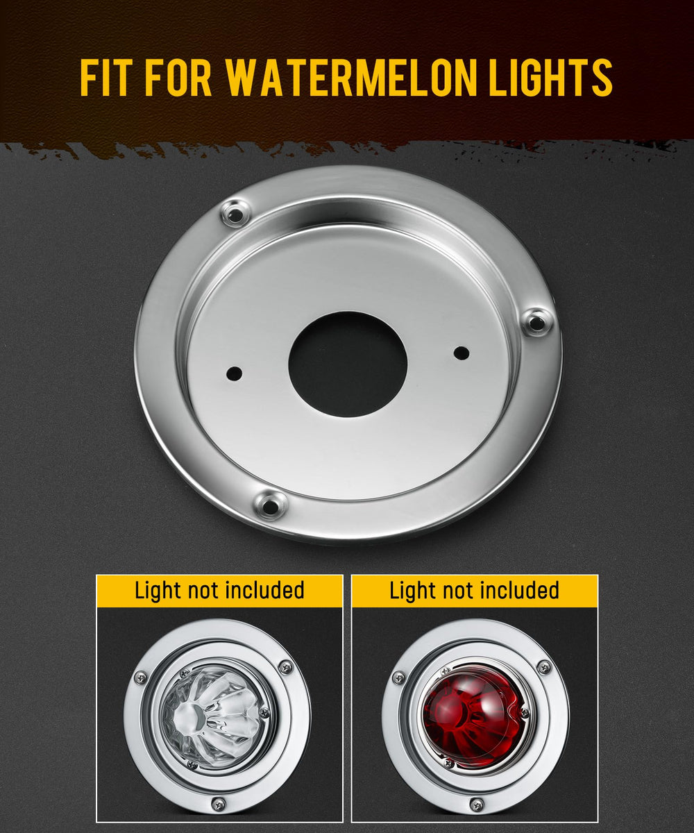 Partsam bezel kit hardware and screws displayed for quick secure mounting