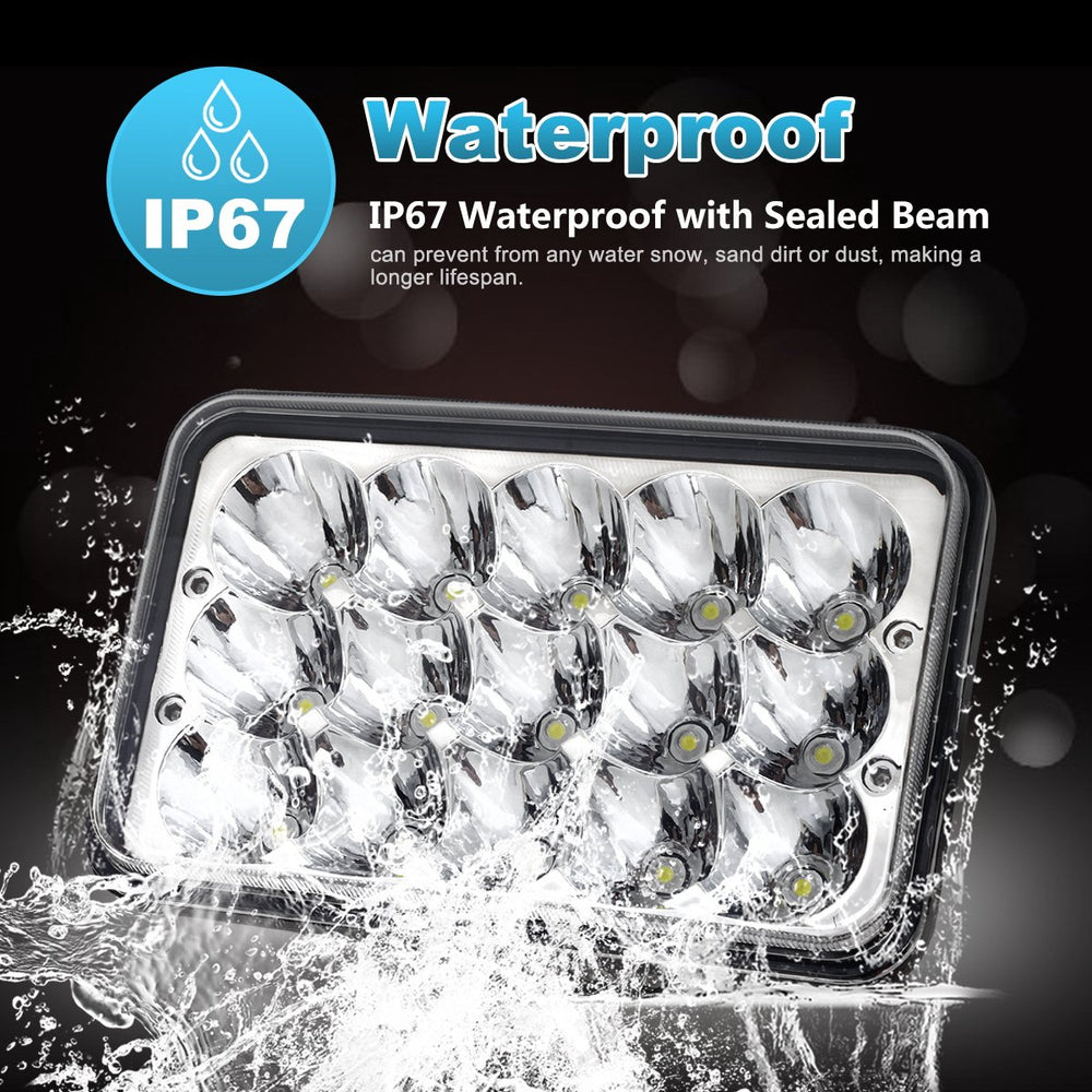Partsam close-up lens texture revealing LED array and improved beam consistency