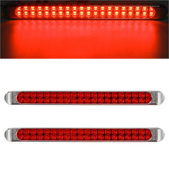 Partsam front view with chrome bezel showing clean mount and improved visibility