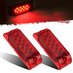 Partsam front view showing red rectangular marker lights and clear visibility