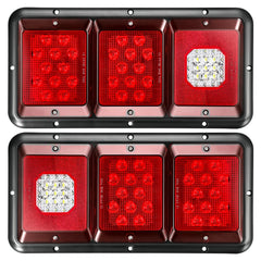 Partsam front view showing taillights for clear visual signaling benefit