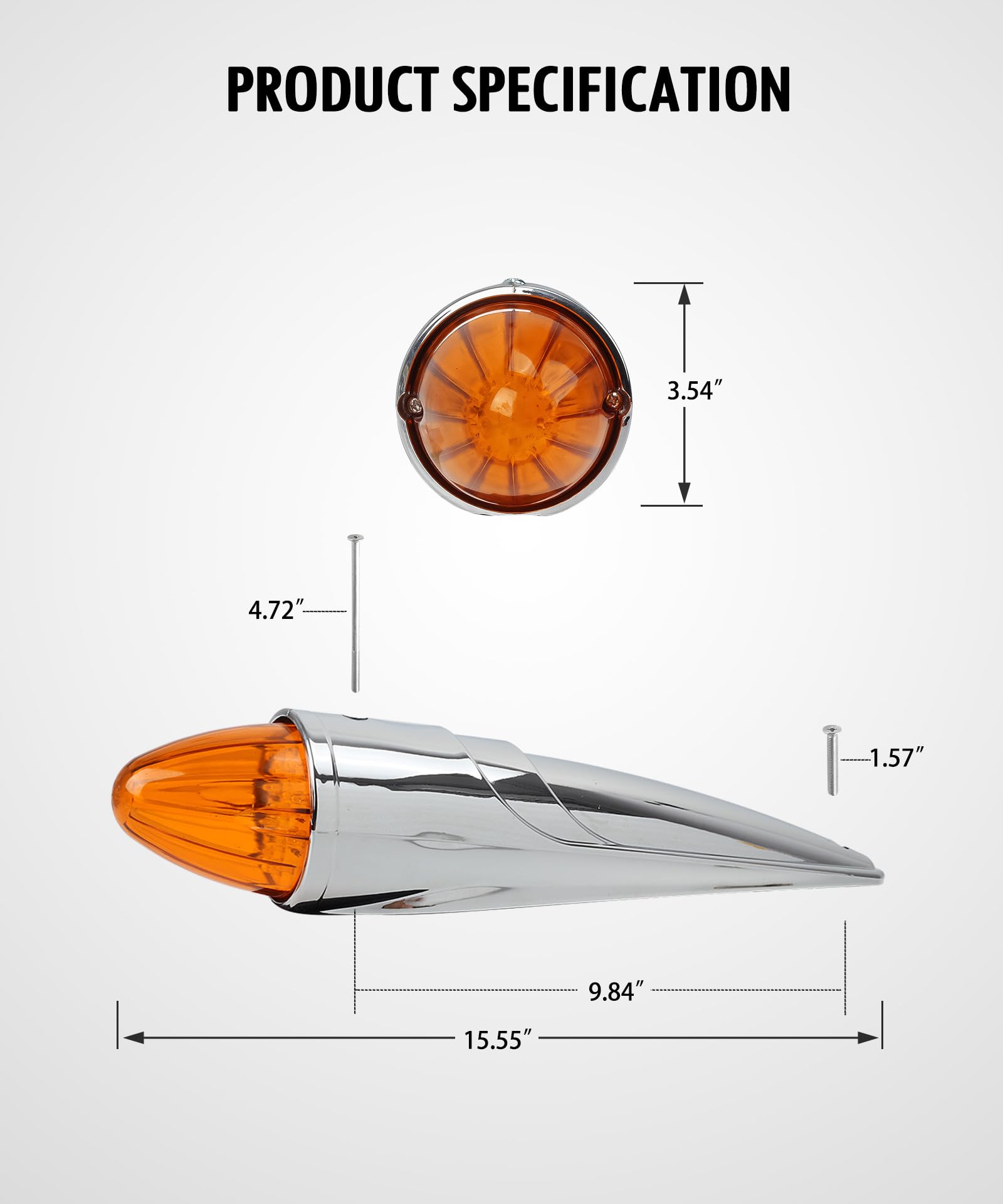 Partsam gasket and mounting backside view showing secure weather seal