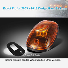 Partsam installed on Dodge Ram roof demonstrating fit and enhanced road presence