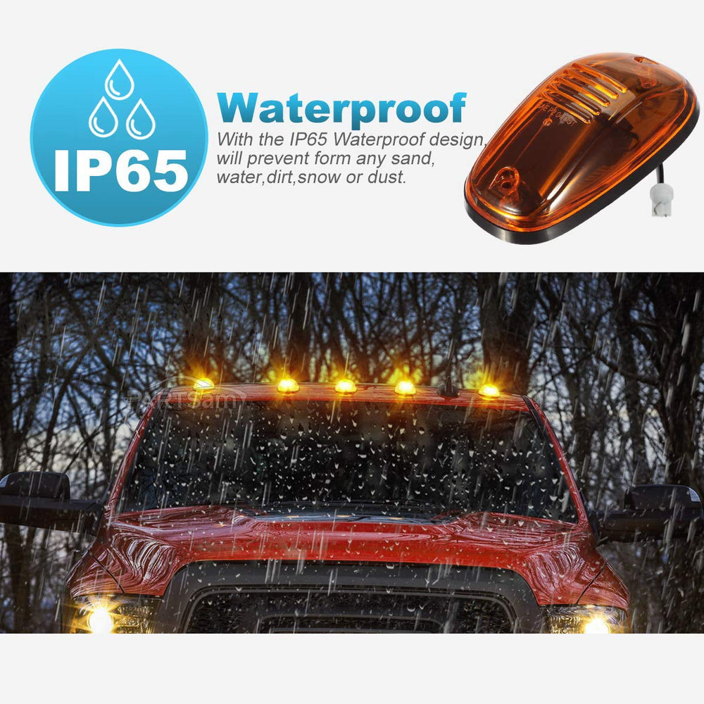 Partsam 16LED array detail showing bright LEDs for stronger night visibility