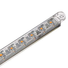 Partsam macro of 2835 SMD LEDs showing bright emitters and improved output