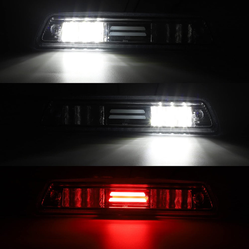 Partsam close-up of LED array showing bright long-lasting illumination