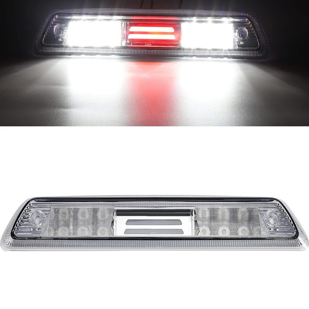 Partsam front view chrome housing clear lens showing modern upgrade