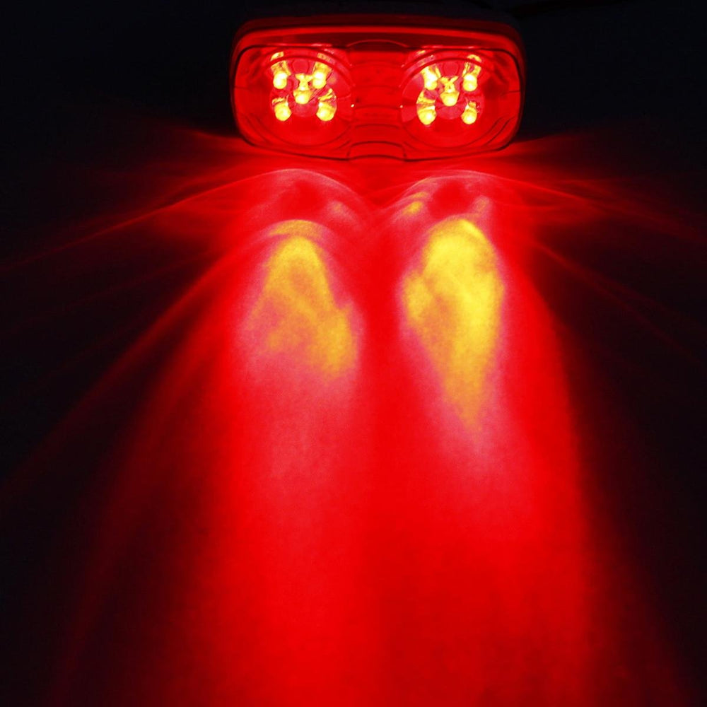 Partsam illuminated at night boosting side visibility and safety