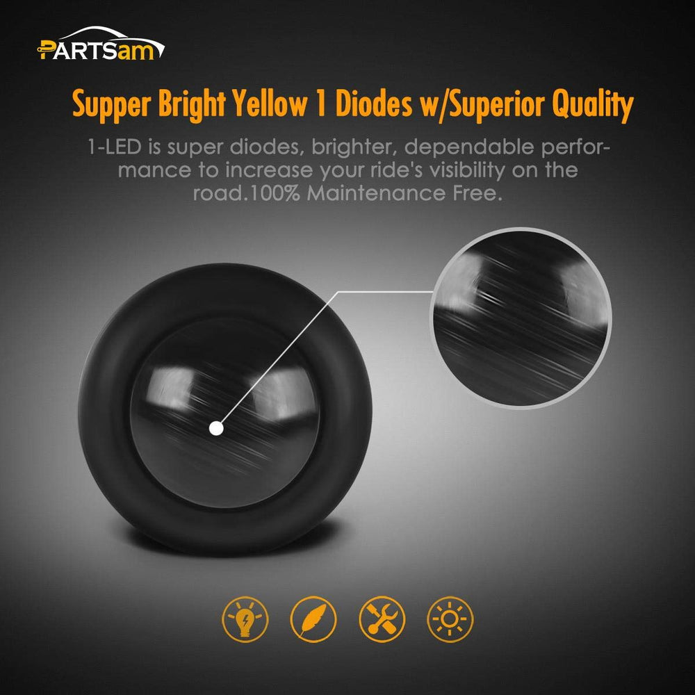 Partsam mounted on trailer edge showing marker light improving vehicle visibility