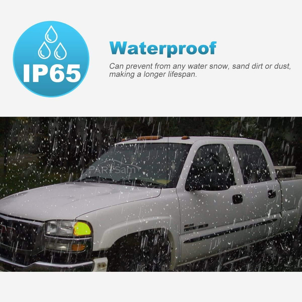 Partsam installed marker on truck roof showing clean factory fit