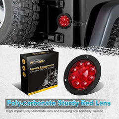 Partsam side profile highlighting low-profile 1 inch height for reduced snagging