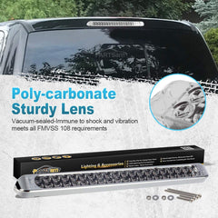 Partsam slim side profile demonstrating low-profile mount advantage