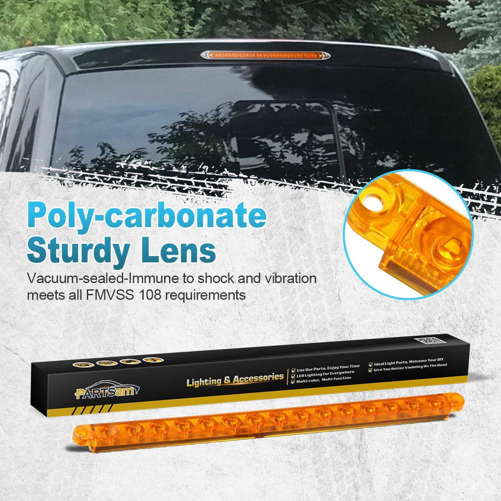 Partsam slim sealed housing side profile demonstrating low-profile, waterproof design