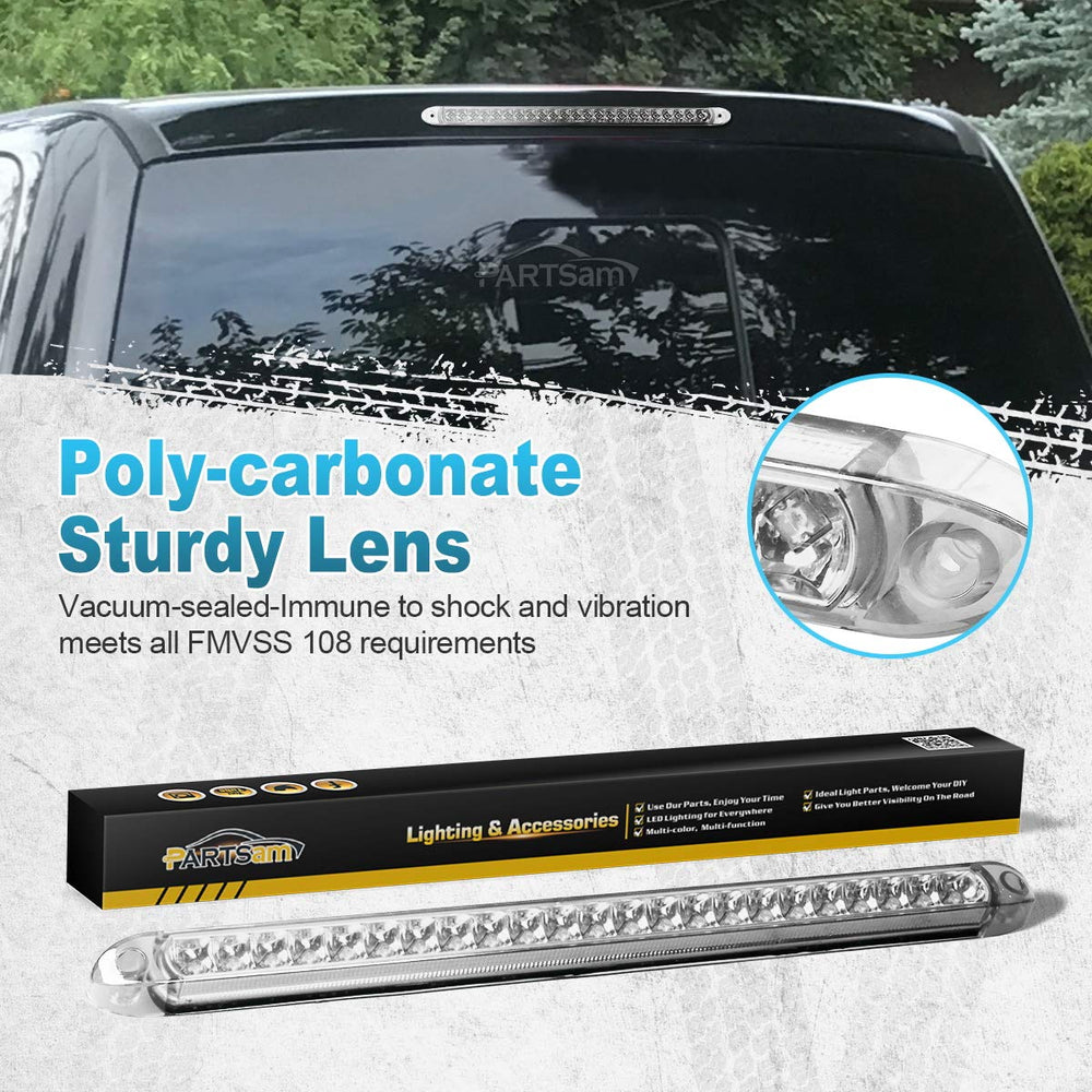 Partsam side profile highlighting low-profile housing and flush-mount benefit