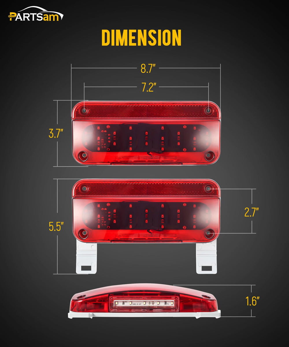Partsam size comparison with ruler showing exact dimensions for fit