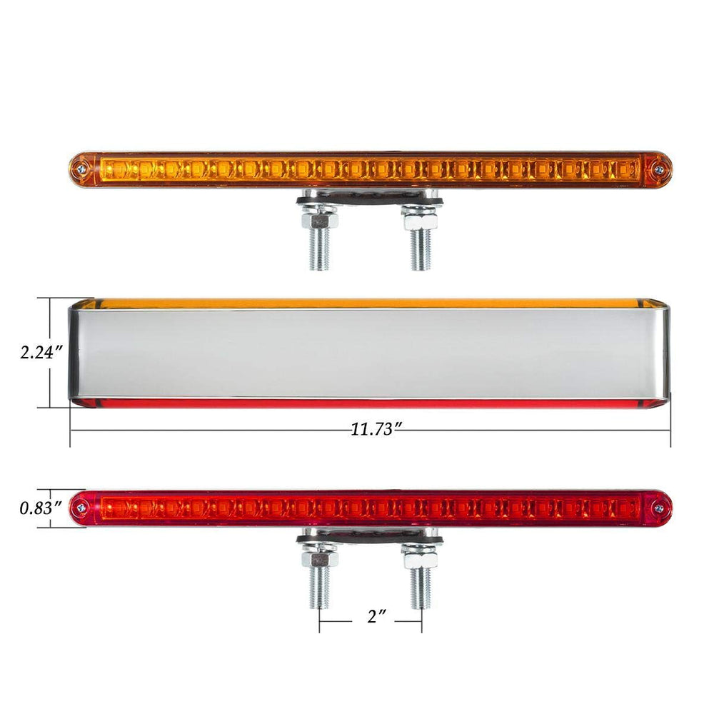 Partsam next to ruler showing 11-3/4 inch length for quick size and fit assessment