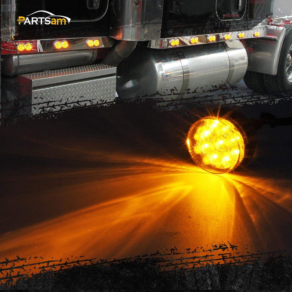 Partsam smoke lens close-up showing durable texture and impact resistance