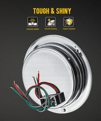 Partsam image of three-wire hardwired connections for quick 12V hookup