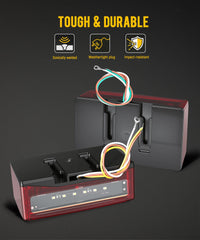 Partsam 25ft wiring harness with 4-pin connector for easy hookup