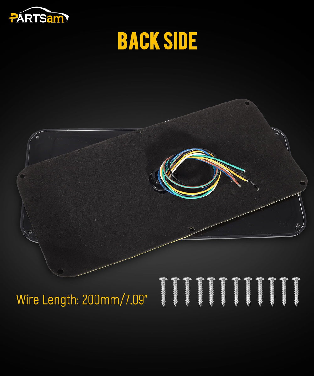 Partsam wiring knob showing four colored wires for easy installation clarity