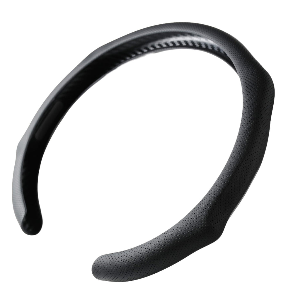 PartsTo front view of sporty black cover showing fit and finish for upgraded look